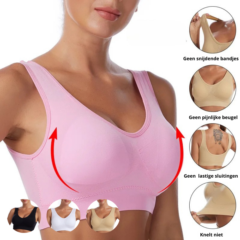 Elora™ | Comfort zonder beugels & snijdende bandjes | 1+1 gratis