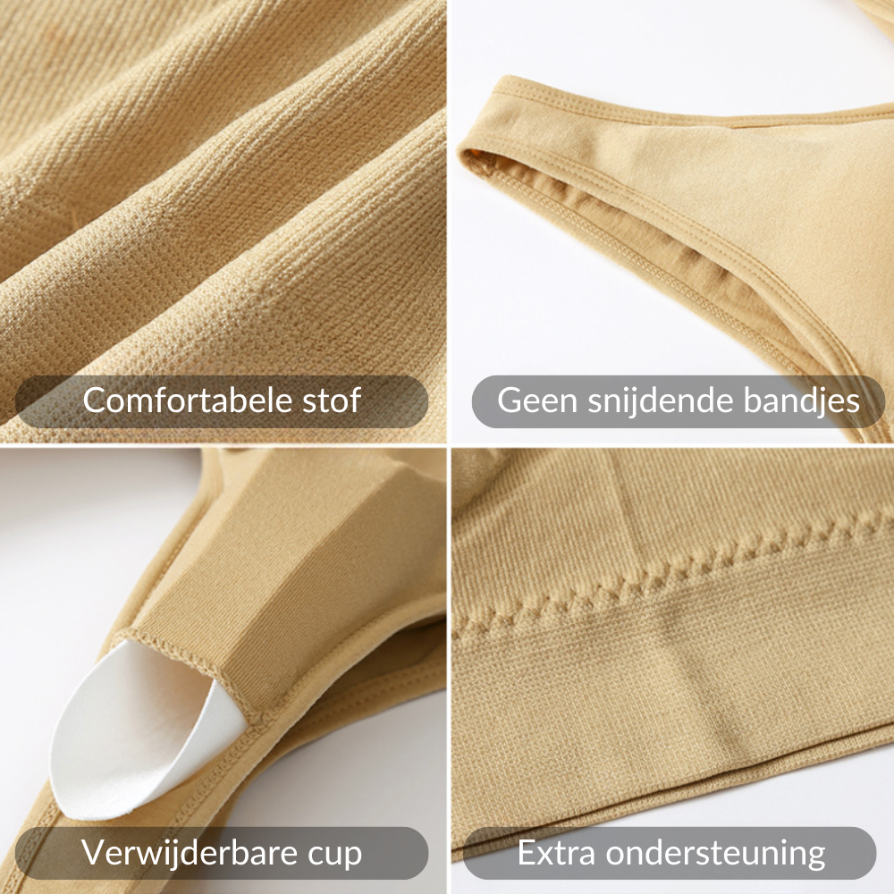 Elora™ | Comfort zonder beugels & snijdende bandjes | 1+1 gratis