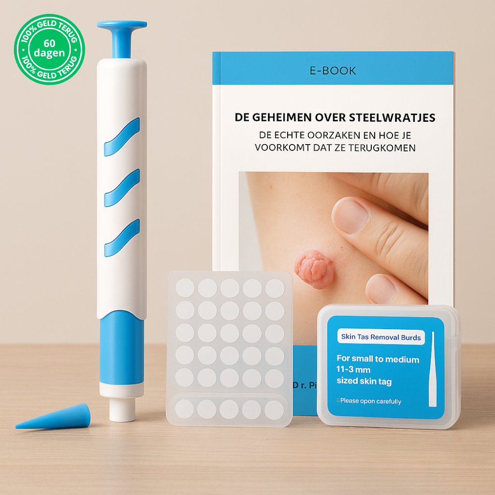 TagFree™ Kit | Voor iedereen die zich onzeker voelt over steelwratjes