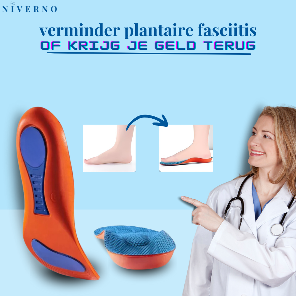 PlantaFlex™ – Einde aan plantaire fasciitis pijn | 1+1 paar gratis