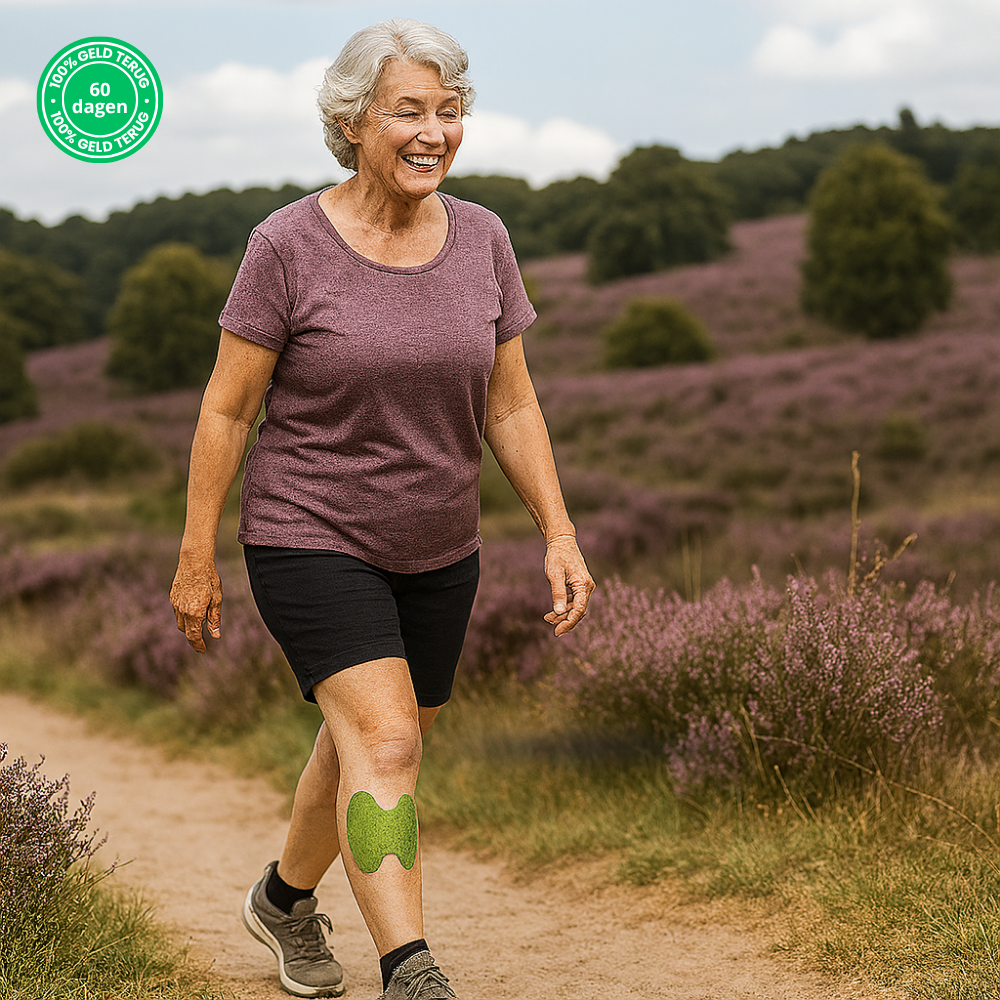 HerbalPatch™ | Wandel en fiets weer zonder kniepijn | 50% korting