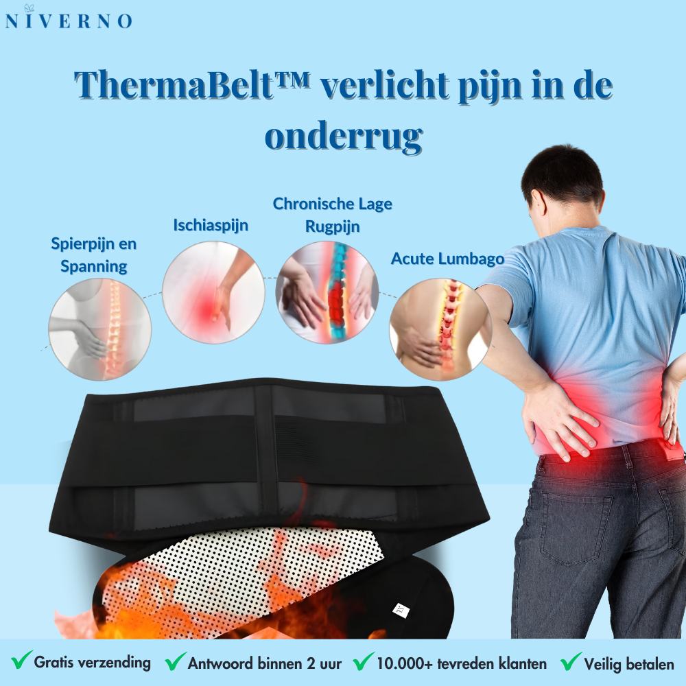 ThermaBelt™ - Voor verlichting van lage rugpijn