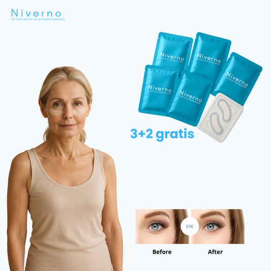 Niverno Eyepatches | Zie er jong en uitgerust uit | 3+2 gratis