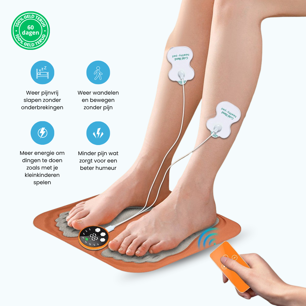 Nervana™ N.M.E.S massager | Voel je voeten weer, voordat het te laat is | 50% korting