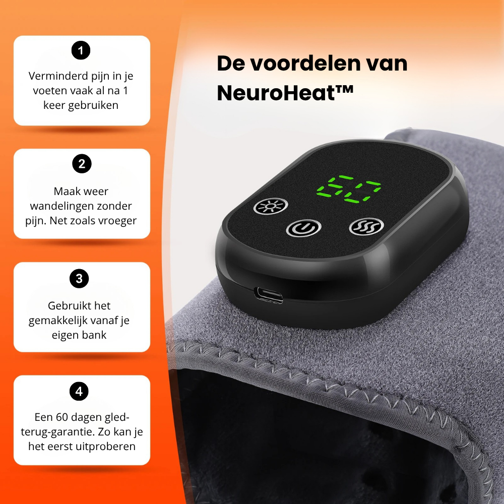 NeuroHeat™ | Wandel en beweeg weer zoals voorheen | 50% korting