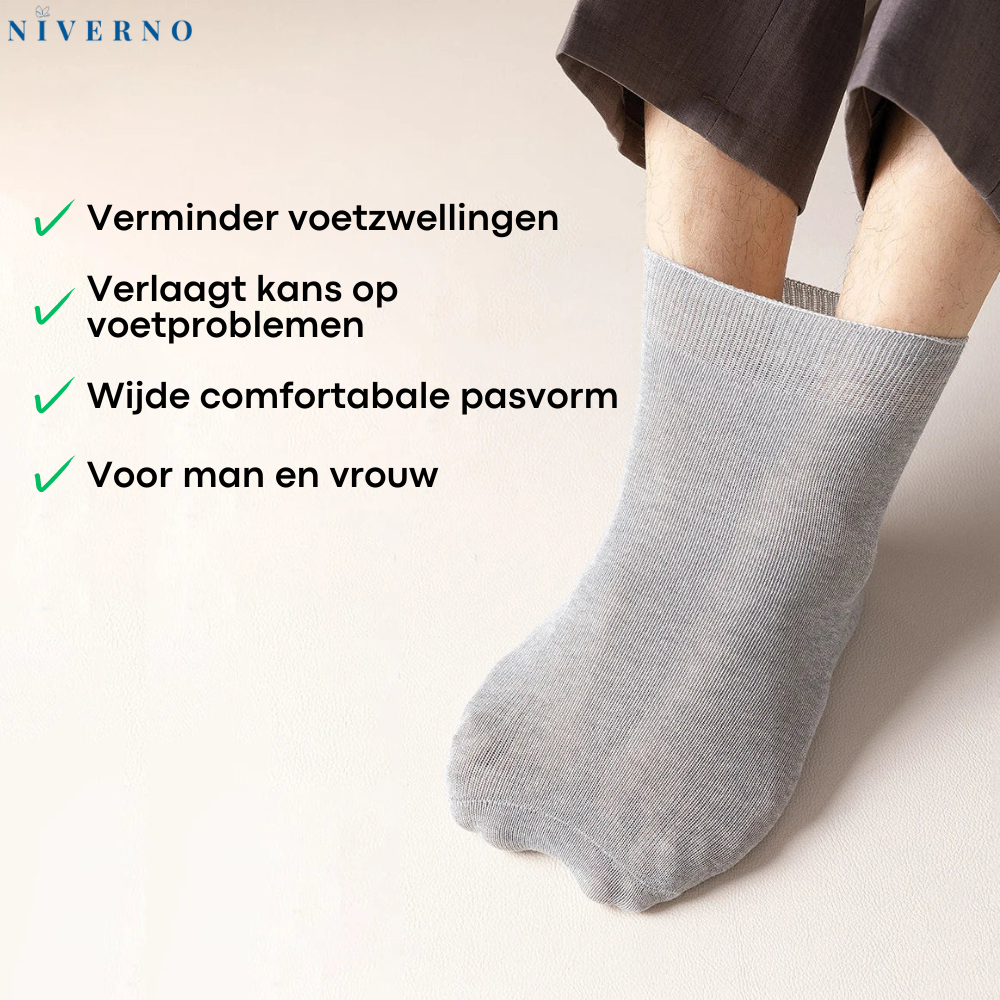 DiabeticSocks™ - Ultiem comfort voor gezwollen voeten | 5+5 gratis