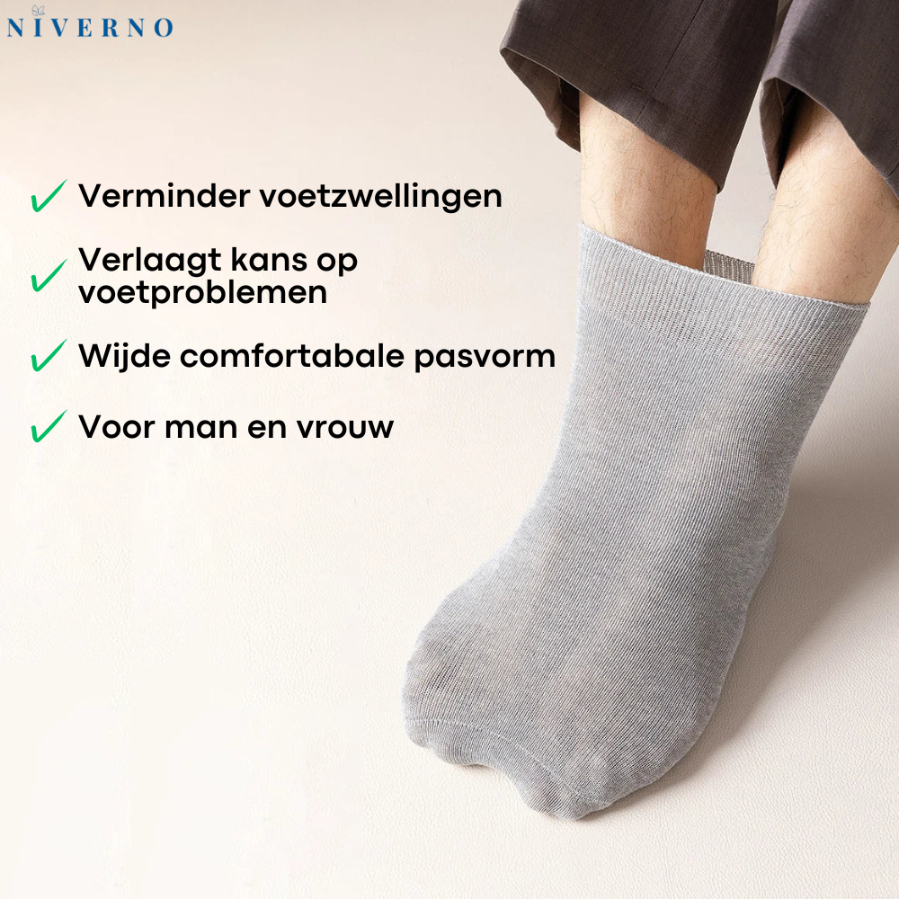 ComfySocks™ - Comfort voor gezwollen voeten | 5+5 gratis