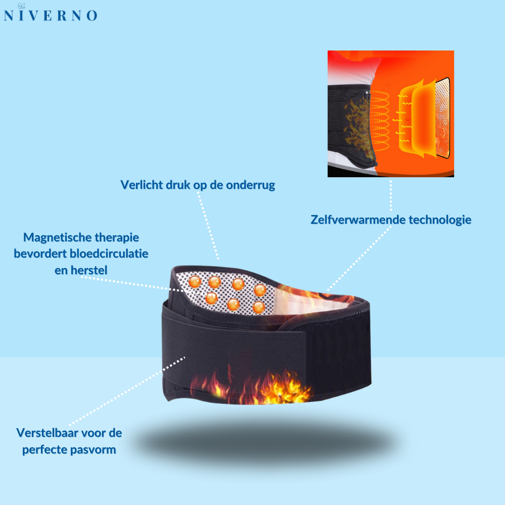 ThermaBelt™ - Voor verlichting van lage rugpijn