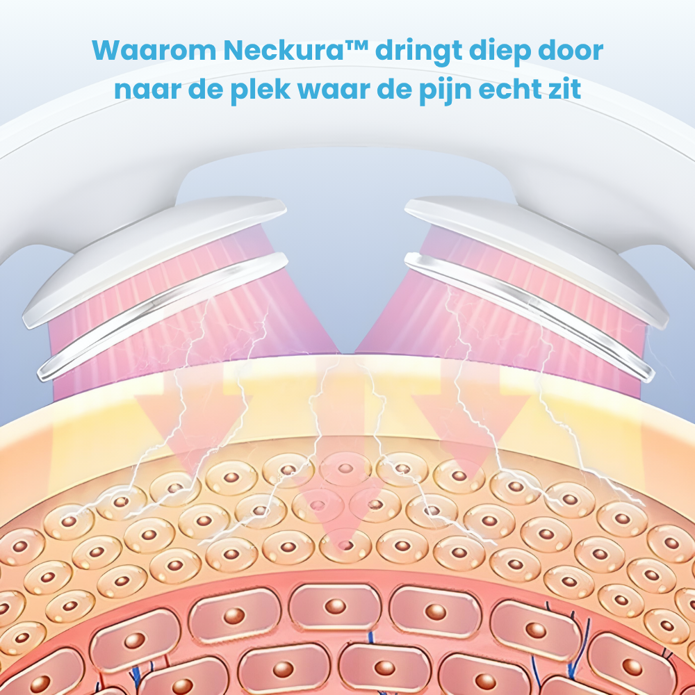 Neckura™ | Verlicht direct nekpijn vanuit huis | 50% korting