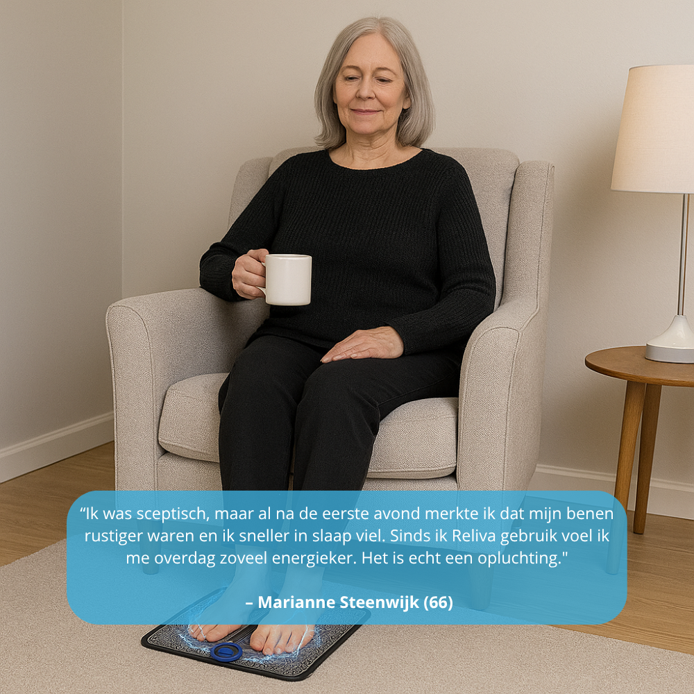 Reliva™ | Slaap eindelijk door zonder rusteloze benen | 50% korting