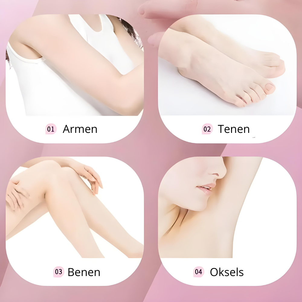 NoaSkin™ | Pijnloos glad speciaal voor de gevoelige huid | 50% korting