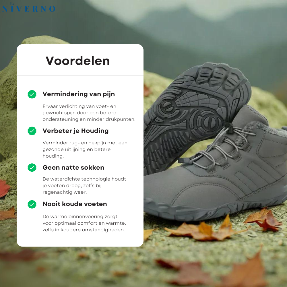 Apex™ - BareFoot orthopedische wandelschoenen | Herfstactie